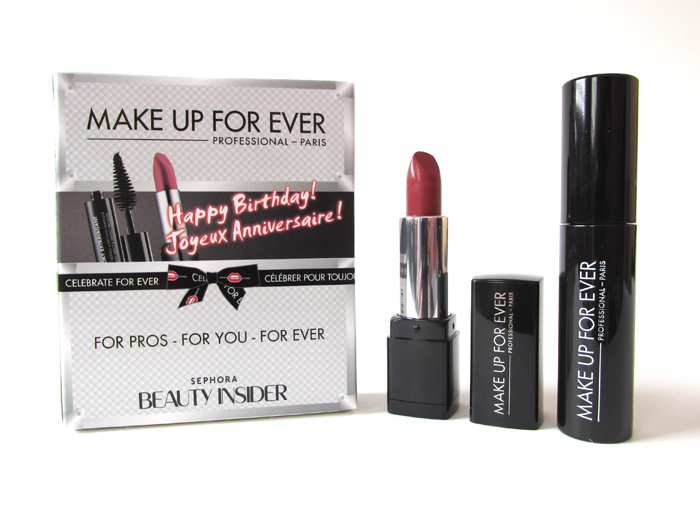 Sephora Beauty Insider Birthday Gift 2014