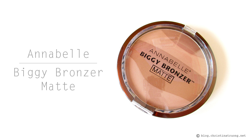 Annabelle Cosmetics Fall 2017 Collection Haul Biggy Zebra Bronzing Powder Bronzer Matte