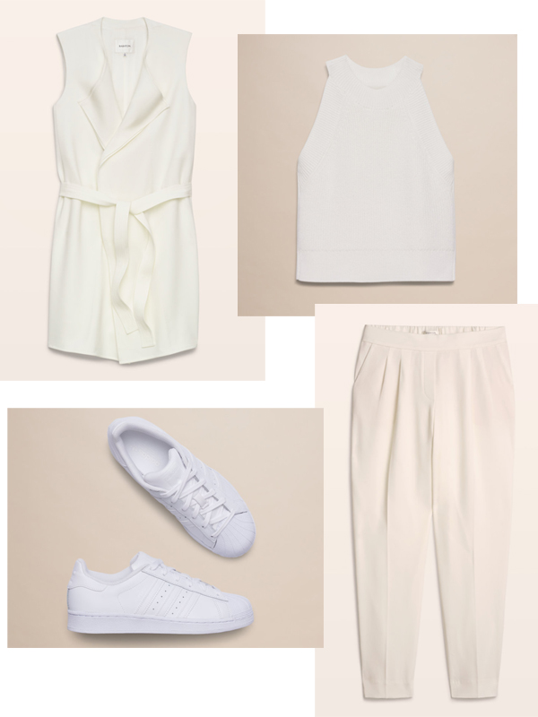 How to wear White after Labour Day Aritzia Fashion