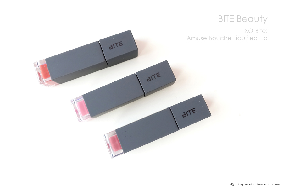 Bite Beauty XO BITE: Prep, Line and Color Lip Set Amuse Bouche Liquified Lipstick Review and Swatch