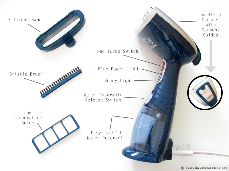 Conair Turbo ExtremeSteam with Dual Heat Technology Handheld Fabric Steamer Review
