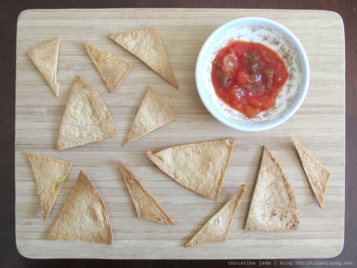 How To Tortilla Something Different Nacho Food recipes Tortilla Chips with Salsa Dip