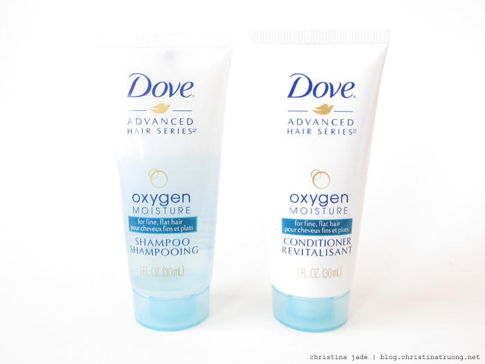 Dove Advanced Hair Series Oxygen Moisture Shampoo and Conditioner