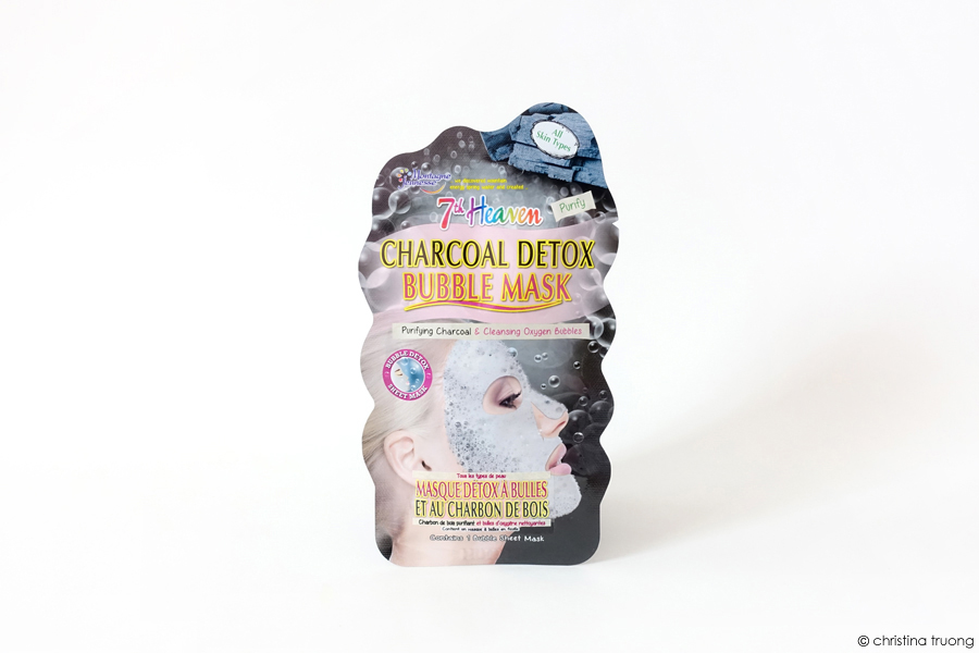 Farleyco Beauty Spring Box 2019 - 7th Heaven Charcoal Detox Bubble Mask Review