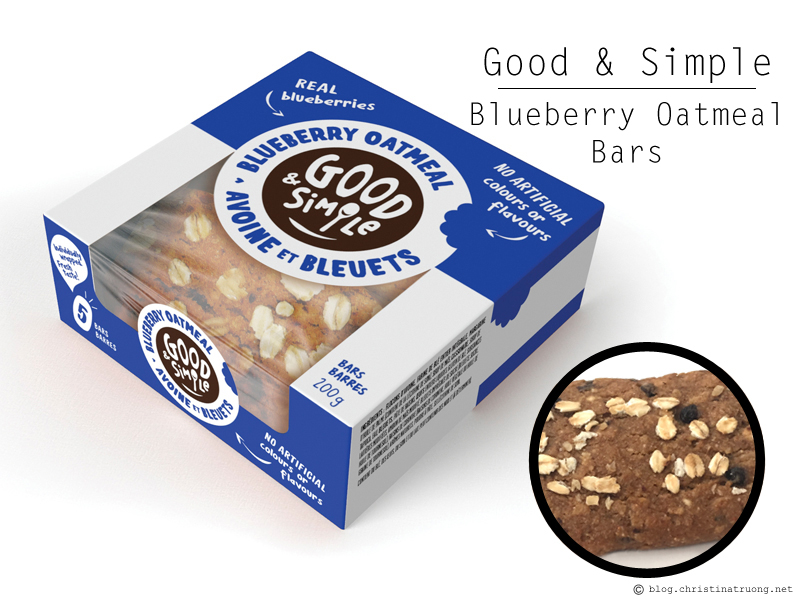 Good and Simple Muffins and Bars Review featuring Blueberry Oatmeal Bars
