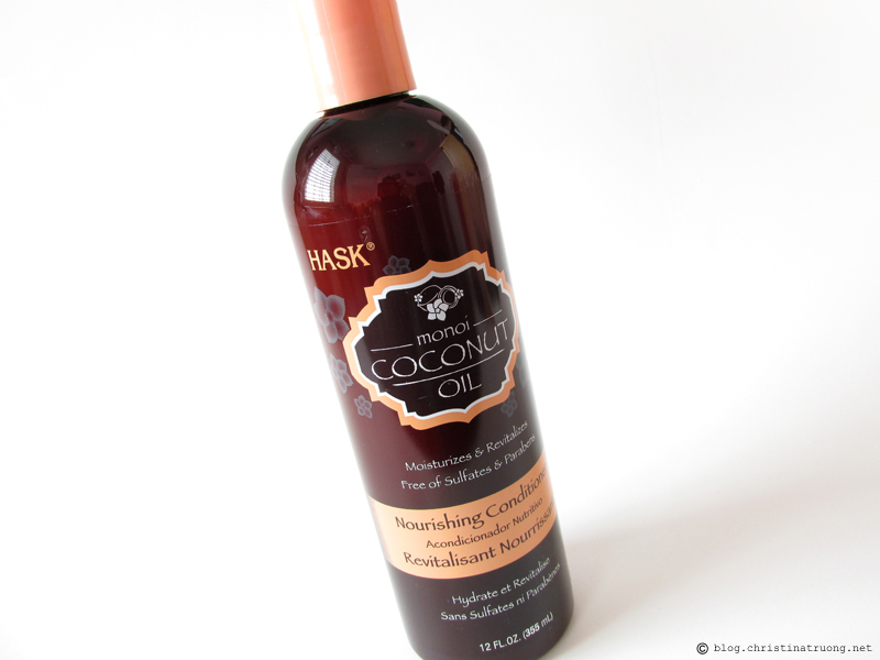 HASK Monoi Coconut Oil Nourishing Hair Care Collection Conditioner Review