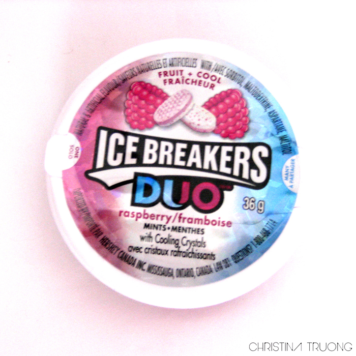 Influenster The Maple VoxBox Unboxing - Ice Breakers Duo Raspberry Mints with Cooling Crystals
