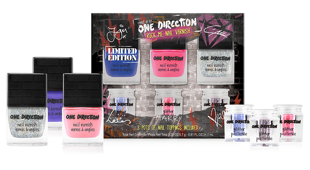 NEW Makeup by One Direction Rock Me Nail Kit