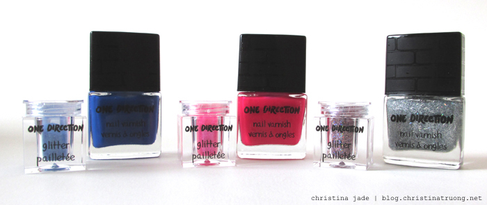 Makeup by One Direction Review Swatch Rock Me Nail Kit Varnish Polish
