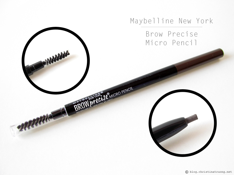 Maybelline New York Brow Precise Micro Pencil in Deep Brown Review