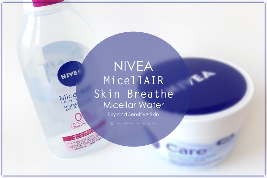NIVEA MicellAIR Micellar Water Dry + Sensitive Skin Review
