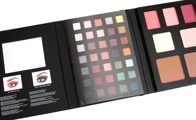 NYX Beauty School Dropout - Graduate Eye Shadow and Face Color Palette Swatches