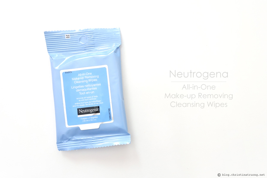 Neutrogena All-in-One Make-up Removing Cleansing Wipes Review
