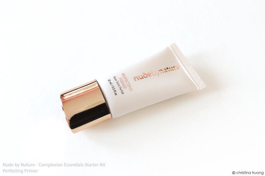 Nude by Nature Complexion Essentials Starter Kit Review in W4 Soft Sand Perfecting Primer