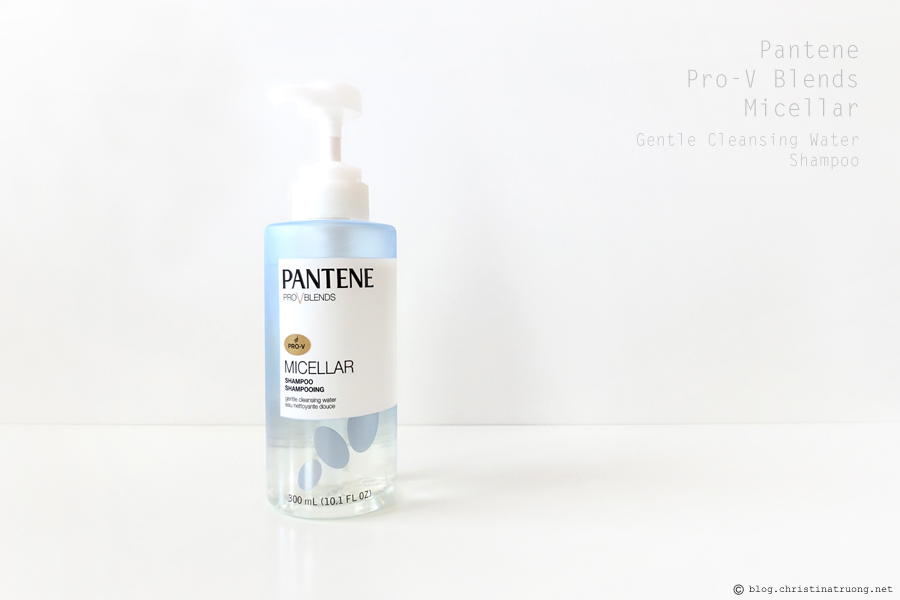 Pantene Pro-V Blends Micellar Shampoo Gentle Cleansing Water Review