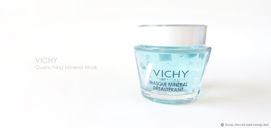 Vichy Quenching Mineral Mask With Rare Minerals and Vitamin B3 Review