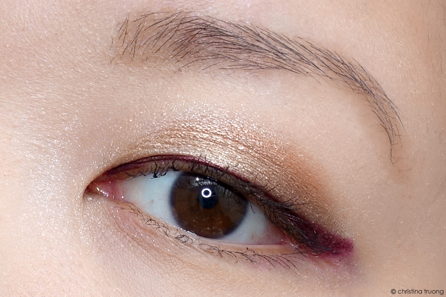 Revlon Ruby Red Remix ColorStay Creme Eyeshadow Looks Book Palette Brow Creator So Fierce Mascara Vinyl Eyeliner Eye Makeup