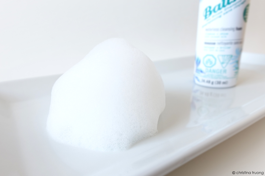 Batiste Waterless Cleansing Foam Cleanse Shine with Coconut Milk Review