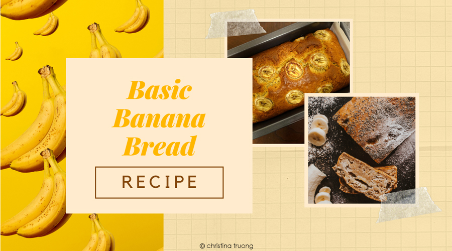 Basic Banana Bread Recipe