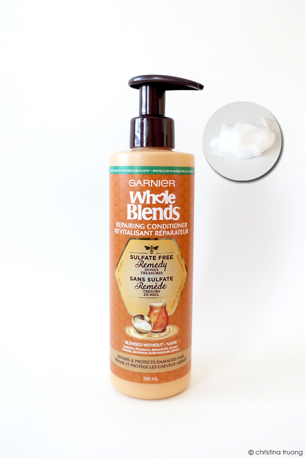 Garnier Whole Blends Repairing Conditioner Sulfate-Free Remedy Honey Treasures Review