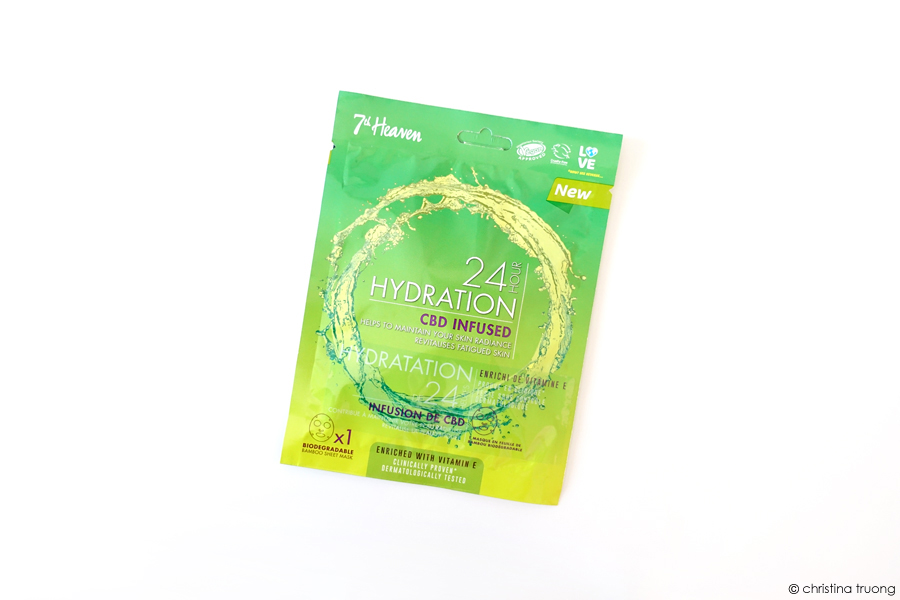 7th Heaven 24 Hour Hydration CBD Infused Mask Review