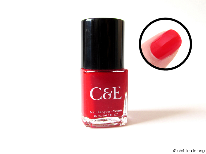 Crabtree and Evelyn Nail Polish Lacquer Swatch Apple