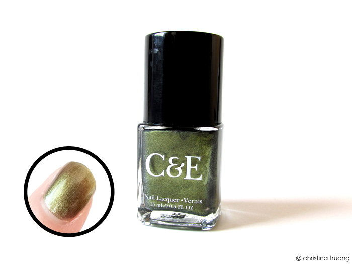 Crabtree and Evelyn Nail Polish Lacquer Swatch Avocado