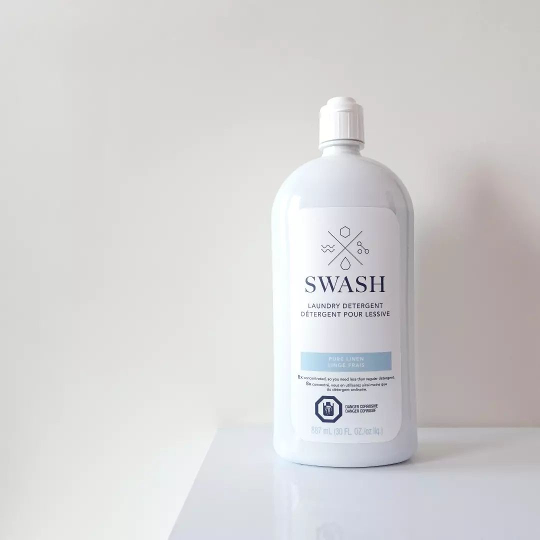 Introducing #Swash from @whirlpool_ca. A detergent designed to care for your belongings by using only what you need - no more, no less. 

Use one squeeze for regular loads, two squeezes for large loads. With zero phosphates and 8x concentration, you need less than regular detergents and your laundry will always come out feeling fresh and smelling like a clean scent of fresh linen.

@swashofficial @Influenster #complimentary
