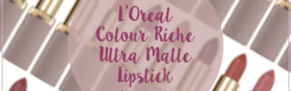 L'Oreal Colour Riche Ultra Matte Lipstick in 974 Full-Blown Fawn Review and Swatch